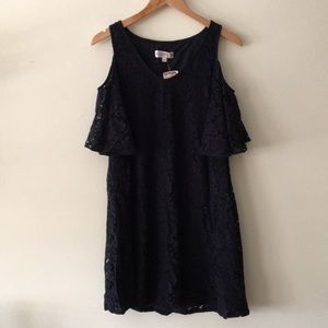 Lace Navy Blue Dress NWT
